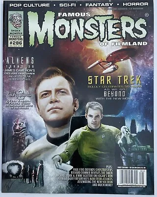 Famous Monsters Of Filmland Magazine 286 Star Trek  Shatner & Pine New Us Import • £9.99