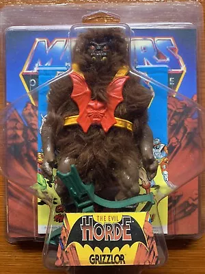 Vintage Mattel MOTU Dark Face Grizzlor Complete 1985 Action Figure RARE Variant • $135