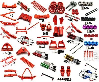 Aluminum DIY Upgrade Parts For 1/10 HPI Venture FJ Cruiser Crawler RC Car Red • $21.49