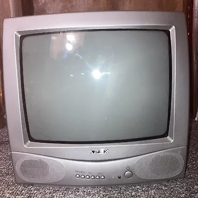 Apex AT1308 Retro Gaming TV-13 Inch-CRT-Color-2003-AV/Coaxial-Tested/Works • $55.99