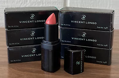 Vincent Longo Sheer Pigment Lipstick CAMEO #10733 0.12 Fl Oz ~Lot Of 6 • $15