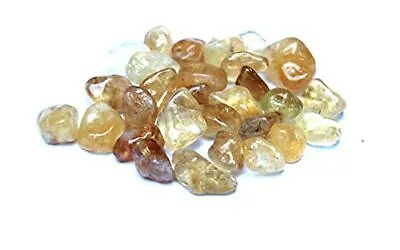 Jet Citrine Tumbled Stone (1 SINGLE PIECES) Approx. 0.75  To 1 Inch • £16.16