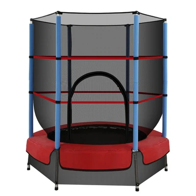$118 • Buy Everfit 4.5FT Trampoline Round Trampolines Kids Enclosure Outdoor Indoor Gift