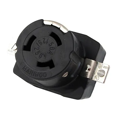 Marinco 6369CR 125/250V 50Amp Wire Dockside Receptacle Shore Power Receptacle • $113.97