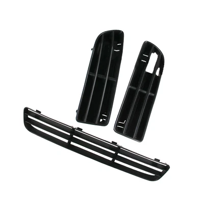 $33.49 • Buy 3pcs/Kit Front Bumper Lower Vent Grille Fit For VW Bora Jetta MK4 1999-2005