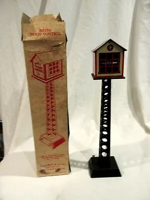 Vintage Marx #424 Radio Train Control Tower In Original Box • $39.99