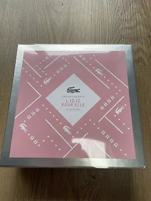 NEW Lacoste Pour Elle Sparkling 30ml Eau De Toilette Gift Set & Shower Gel • £24.99