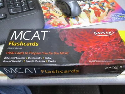 MCAT Flashcards: 1000 Cards To Prepare You For The MCAT (Kaplan Test Prep) Kapl • $20.95