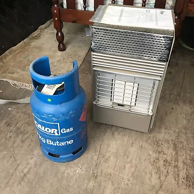 £55 • Buy Lifestyle LPG (Butane) Gas Heater, Regulator And 7kg Calor Gas Bottle (FULL)