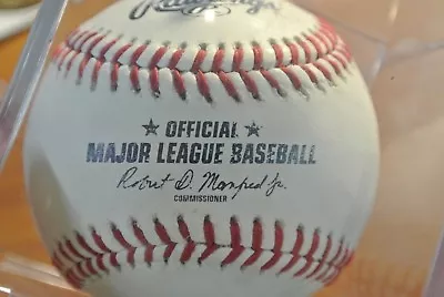 Rawlings Official Leather Major League Baseball Robert Manfred Comm • $17.50