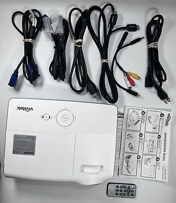 Vivitek DH559 Projector Powered By DLP Texas Instruments Works Great • $149.99