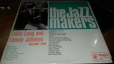 Eddie Lang & Lonnie Johnson Jazz Makers Volume Two -  Australian Vinyl 12  Lp • £6