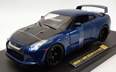 Jada 1/18 Scale Model Car 31142 - 2009 Nissan GT-R  R35 Brian Fast & Furious • £89.99