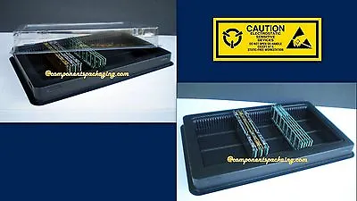 Computer PC Memory Storage Case For DRAM DDR DIMM - Lot Of 2 5 12 20 Trays - New • $20.97