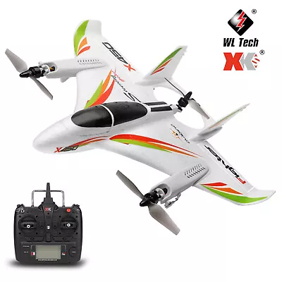 WLtoys 2.4GHz 6CH RC Airplane RC Glider Fixed Wing Aircraft For Kids Gift K3Z2 • $137.49