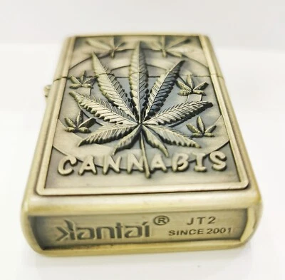 $13.99 • Buy New Collectable Flip Top Pocket Metal Refillable Windproof Oil Lighter AU Stock