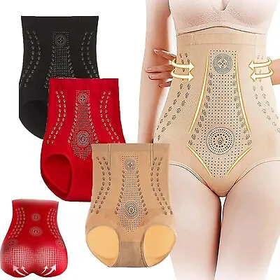 Women High Waist Slimming Tummy Control Knickers Body Shaper Briefs Underwear • £4.99