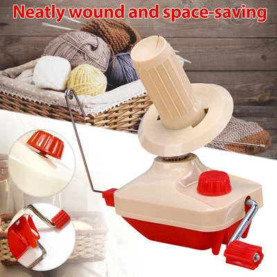 £9.66 • Buy Handheld Yarn Fiber String Ball Wool Winder Holder String Winding Tool Machine