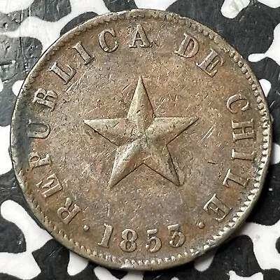 1853 Chile 1 Centavo Lot#D8015 • $15