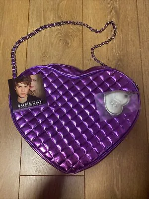 £15 • Buy Brand New Justin Bieber Ladies/Girsl Heart Shape Shoulder Bag