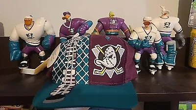 Lot Of 5 Disney Mattel Mighty Ducks Action Figures Vintage 90's Toys Movies Toys • $80