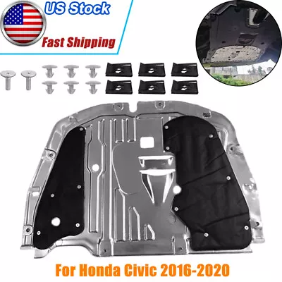 1 Pc For Honda Civic 2016-2020 Engine Splash Guard Under Car Shield Cover Board • $50.64