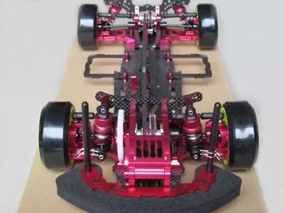 Alloy & Carbon SAKURA D3 CS 1/10 4WD Drift Racing Car Frame Kit W/Front One Way • $179.99