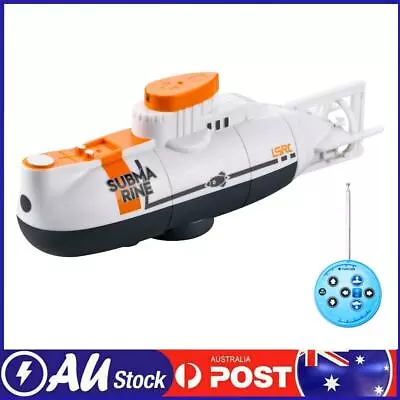 RC Submarine Ship Model 6CH Remote Control Diving Boat Electric Toy (White) • $31.39