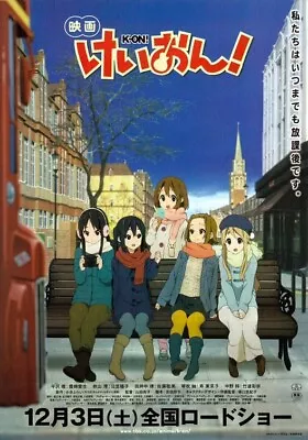 K-On! The Movie Poster 11  To 40  Decor For Any Room • $40.95