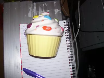 £15 • Buy Jelly Belly Jelly Bean Cupcake Candy Dish Storage Jar