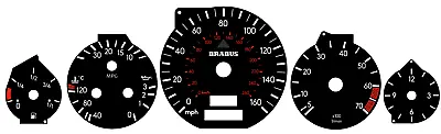 Mercedes W140 V140 C140 R129 W129 Brabus Cluster (KM And MPH Avaliable) • $85