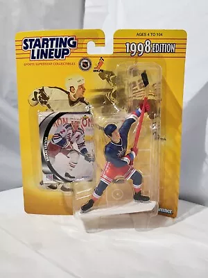 BRIAN LEETCH New York Rangers Kenner 1998 NHL Starting Lineup NIB (A1) • $5.99