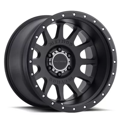 20x10 Method MR605 NV Matte Black Wheels 6x5.5 (-24mm) Set Of 4 • $1596