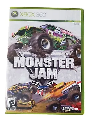 Monster Jam Microsoft Xbox 360 2007 Tested And Working Complete With Manual • $26.99