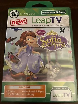 Leap Frog LeapTV Disney Sofia The First Educational Active Learning Video Game • $21.37