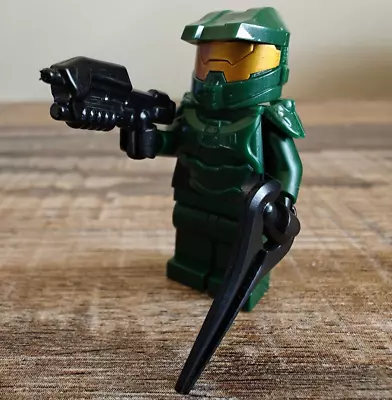 **NEW** LEGO Minifigure With Master Chief Halo Spartan Custom Accessories • $39.29