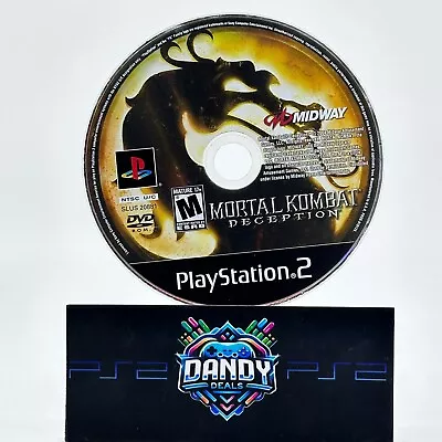 Mortal Kombat: Deception (PS2 Sony PlayStation 2 2004) Tested • $14.99