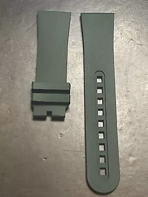 Blancpain OEM Fifty Fathoms Green Rubber Strap 23 X 20 • $135