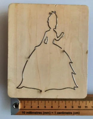 £4.99 • Buy Tiana Style Wooden Cutting Die - Suitable To Use On Sizzix Machines