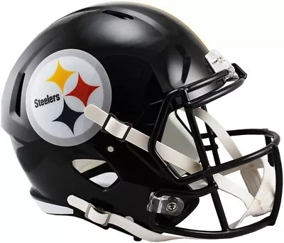 *sale* Pittsburgh Steelers Nfl Full Size Speed Replica Football Helmet-ship Fast • $138.77