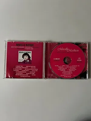 Mireille Mathieu Mes Grands Succès Volume 1 CD 2000 Muiscor Play Tested • $8.99