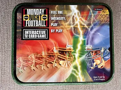 Vintage Monday Night Football Game 1998 W/ Tin  ABC  NFL • $14.99
