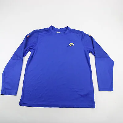 LA Rams Nike NFL On Field Dri-Fit Long Sleeve Shirt Men's Blue Used • $29.99