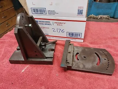 Angle Plate / Adj. Indexed Quadrant Mill Drill Welding  Jig With Pin Detents Stl • $55