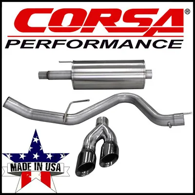 Corsa Sport 3  Cat-Back Exhaust System Fit 2015-2020 Ford F-150 5.0L Crew Cab • $1425.99