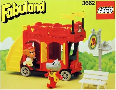 Fabuland Lego - RARE LEGO PIECES - SET 3662 (incomplete) • £0.99