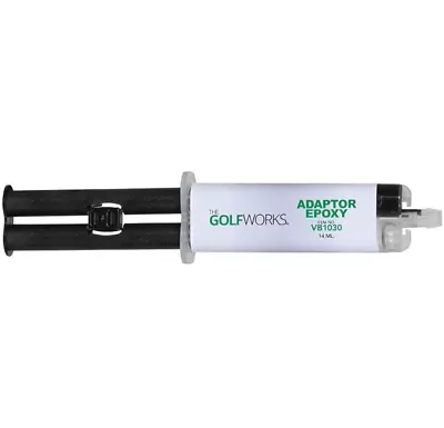 Golf Club Shaft Adaptor Epoxy Adhesive 14ml Syringe - Black • $15.99