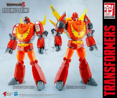 Ultimetals Transformers Japan Masterpiece Rodimus Prime Hot Rod Alloy Die-cast • £189.99