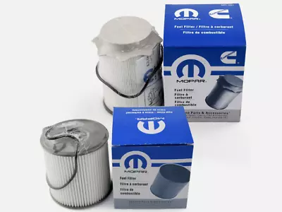 2019 2020 Ram 2500 3500 4500 Mopar Diesel Fuel Filter Set 68436631AA 68157291AA • $43.91