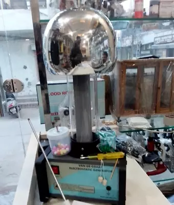 Van De Graaff Generator Motorised In Heavy Motor With All Practical Accessories • $241.70